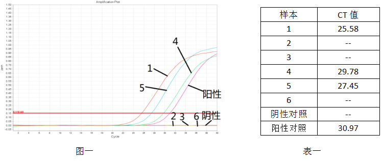 病毒核酸樣本保存液-病毒核酸純化試劑盒-2× One Step Probe RT-PCR Mix-實(shí)驗(yàn)結(jié)果一
