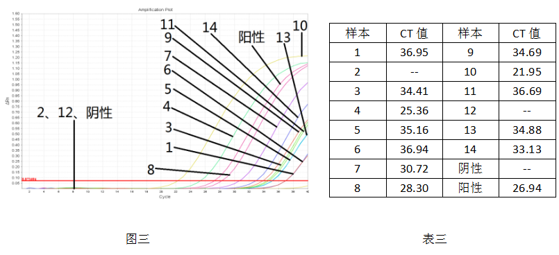 病毒核酸樣本保存液-病毒核酸純化試劑盒-2× One Step Probe RT-PCR Mix-實(shí)驗(yàn)結(jié)果三